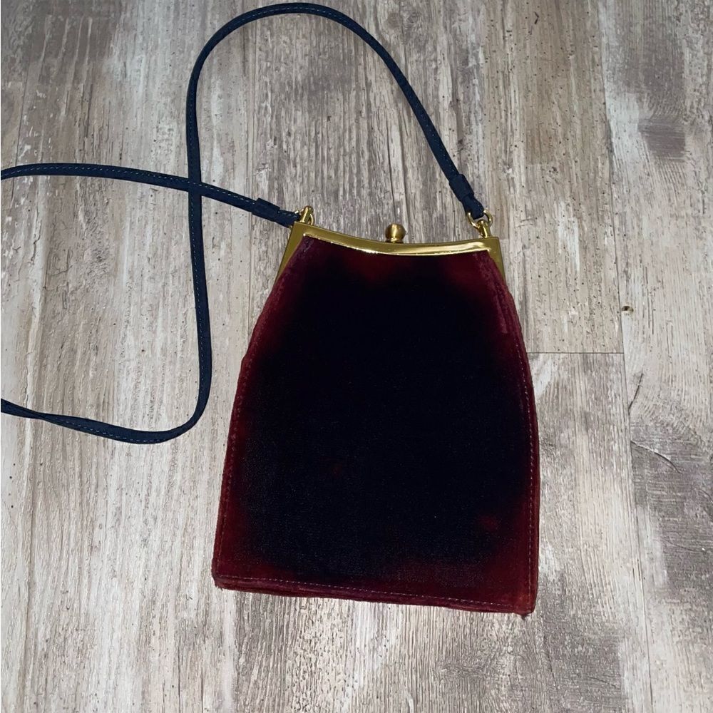 Enzo angiolini velvet evening bag